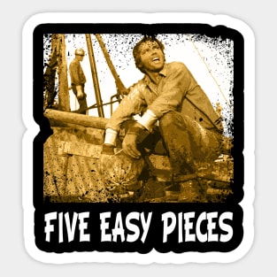 Bobby Dupea's Journey Five Easy Classics Sticker